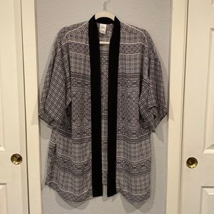 Kona Sol black and white swim cover up from target small medium